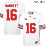 Youth NCAA Ohio State Buckeyes J.T. Barrett #16 College Stitched Authentic Nike Red Football Jersey QS20Z70BE